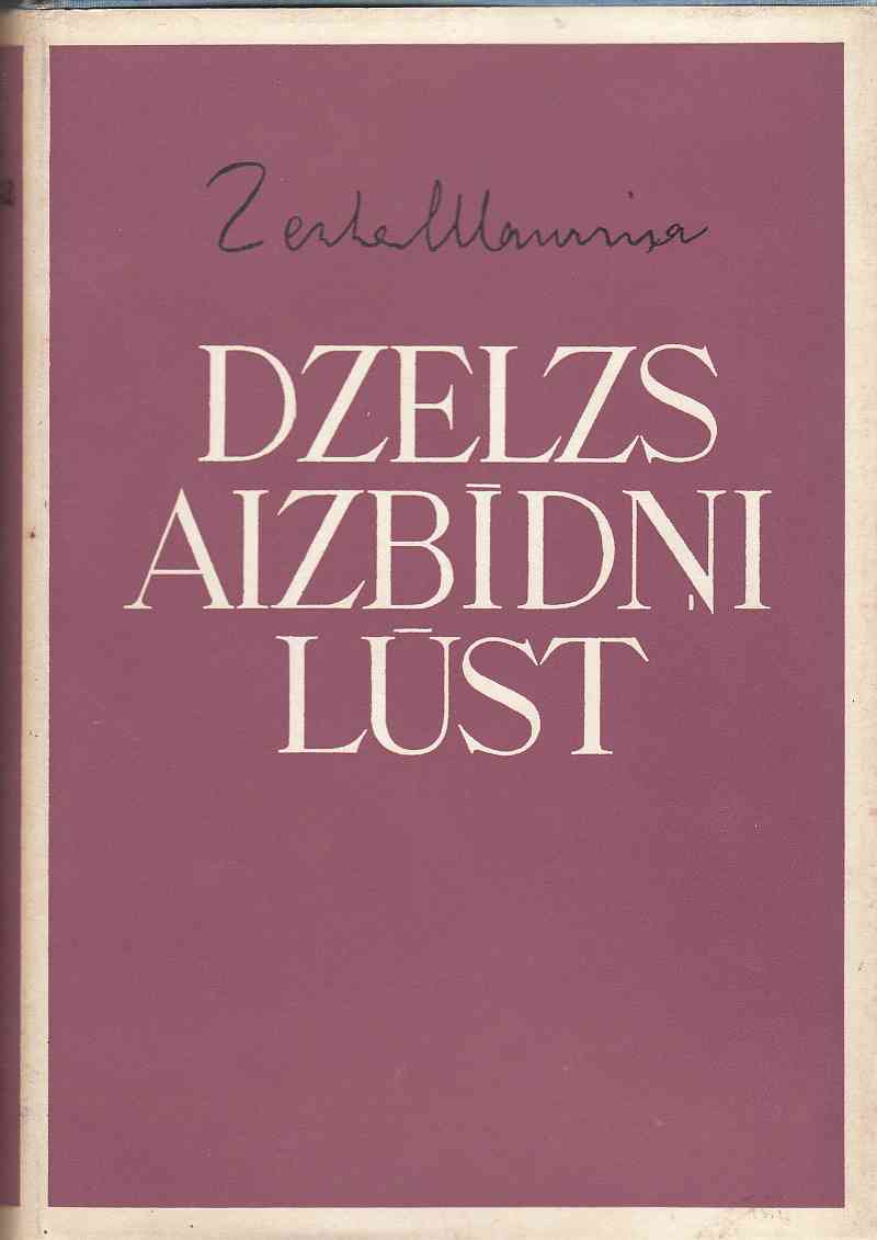 Image for Dzelzs Aizbidni Lust