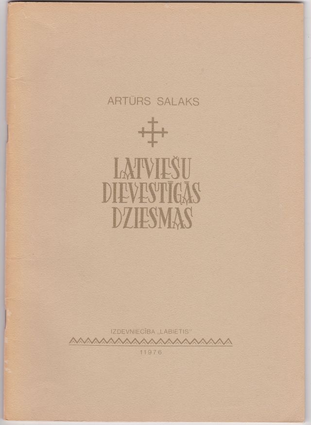 Latviesu Dievestigas Dziesmas